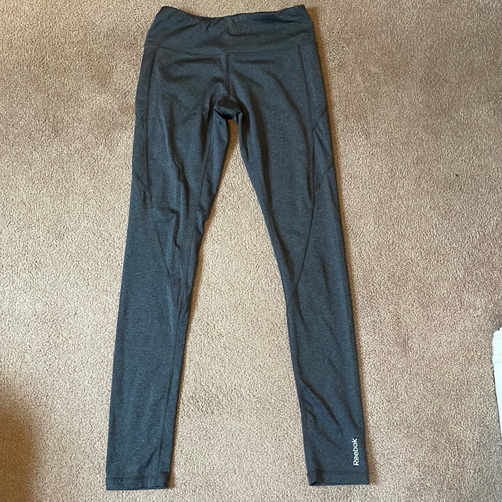 reebok grey leggings